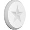 Ekena Millwork Standard Grayson Star Rosette With Beveled Edge, 4"W x 4"H x 1/2"P ROSP040X040X050GRY07 - alternate 1